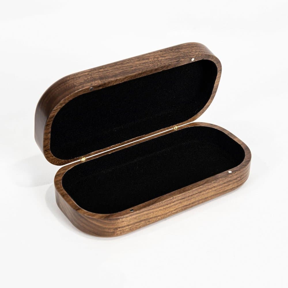 Artisan Walnut Case - Storage eyewear care product at St Mary Optical Kenya