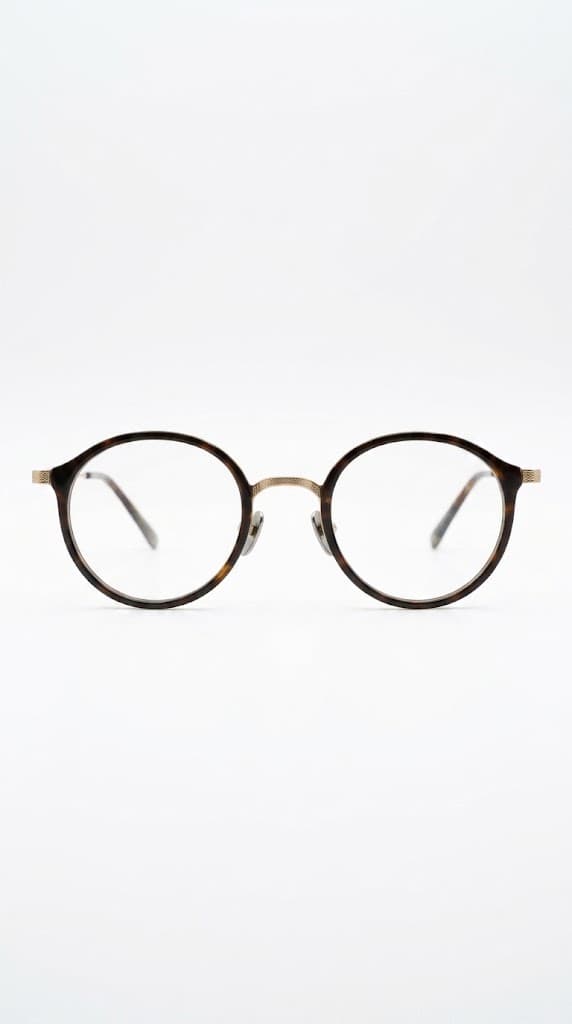 Classic Tortoiseshell Round Optical (Unisex Optical) - angle view 2 - St Mary Optical Kenya