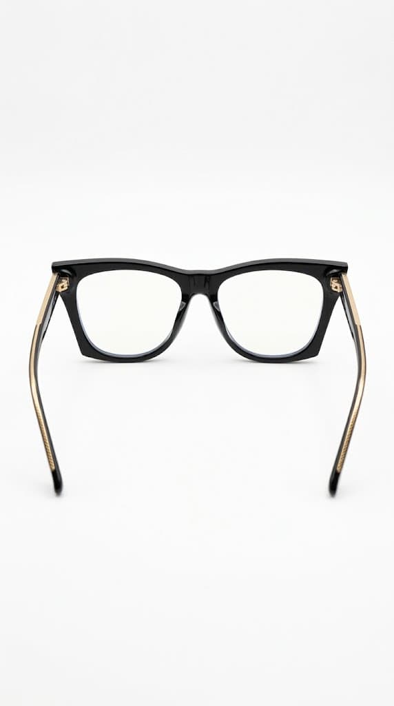 Eyeke Elegant Black & Gold Optical (Ladies' Optical) - angle view 2 - St Mary Optical Kenya