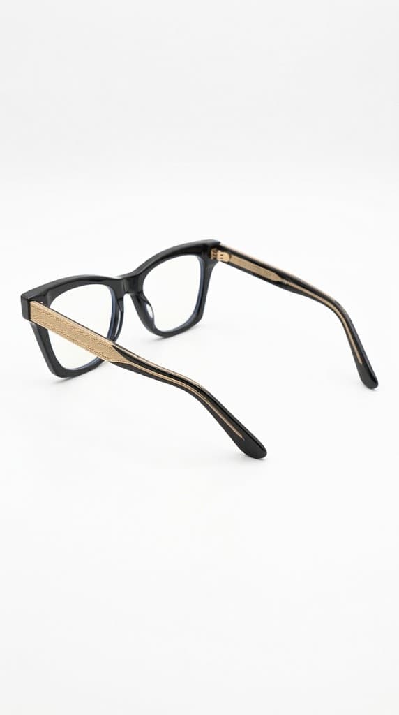 Eyeke Elegant Black & Gold Optical (Ladies' Optical) - angle view 3 - St Mary Optical Kenya