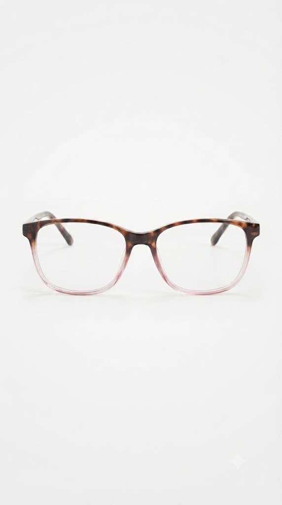 Gradient Tortoiseshell Square Optical (Unisex Optical) - angle view 2 - St Mary Optical Kenya