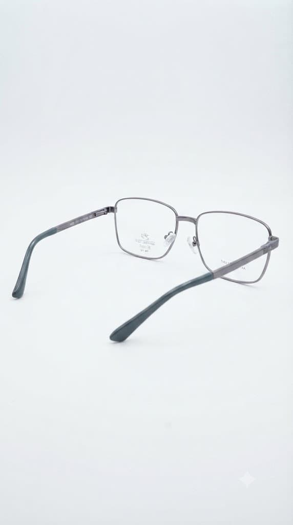 Gunmetal Square Metal Optical (Men's Optical) - angle view 4 - St Mary Optical Kenya