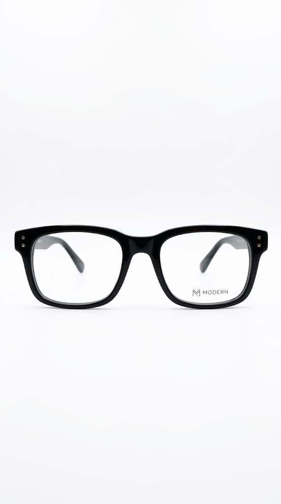 Modern Classic Black Square Optical (Unisex Optical) - angle view 2 - St Mary Optical Kenya