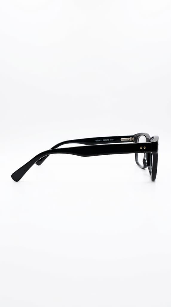 Modern Classic Black Square Optical (Unisex Optical) - angle view 3 - St Mary Optical Kenya