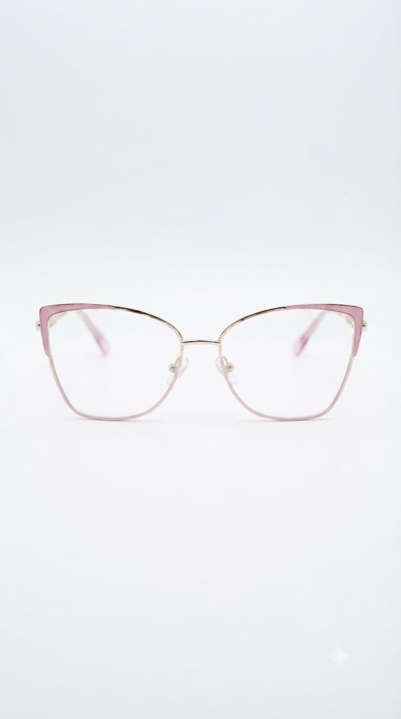 Rose Gold Cat-Eye Optical (Ladies' Optical) - angle view 2 - St Mary Optical Kenya
