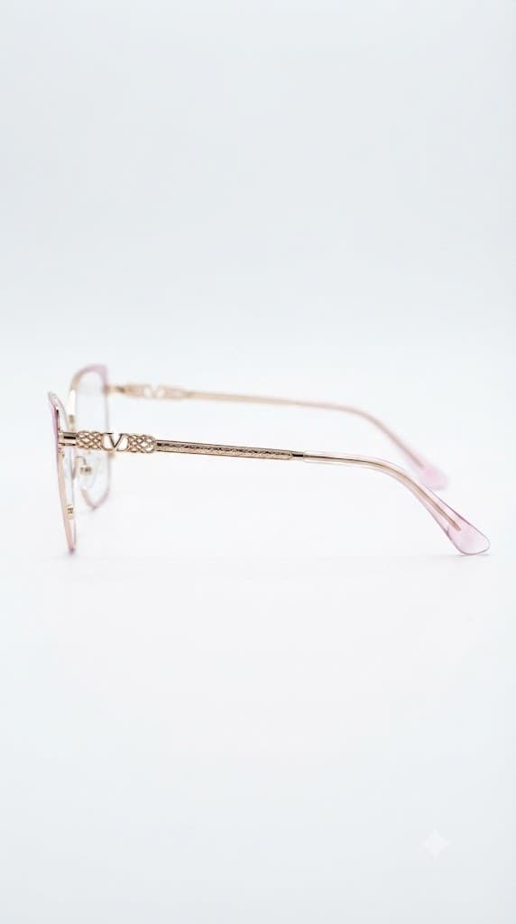 Rose Gold Cat-Eye Optical (Ladies' Optical) - angle view 3 - St Mary Optical Kenya