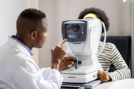 Comprehensive Eye Exam - eye care service at St Mary Optical Nairobi
