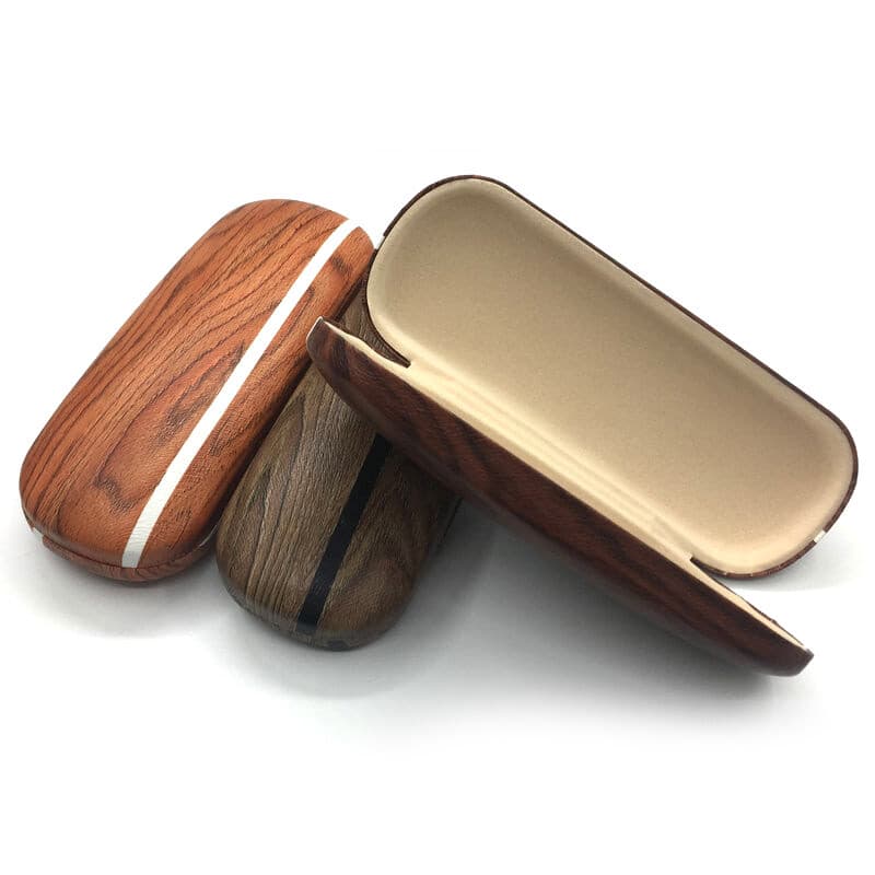 Artisan Walnut Case (Storage) - angle view 4 - St Mary Optical Kenya